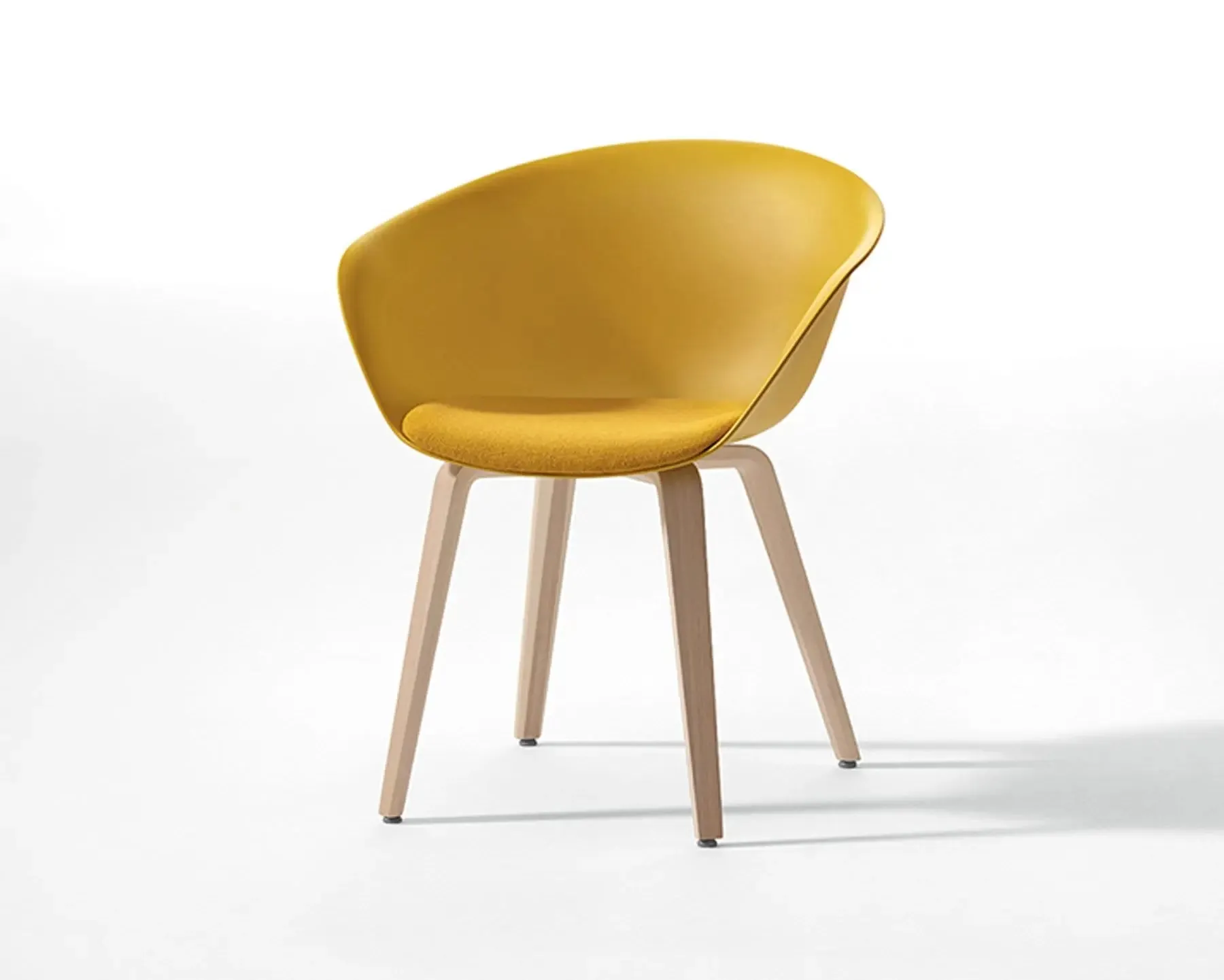 Duna 02 - 4 Wood Legs Chair (4203)