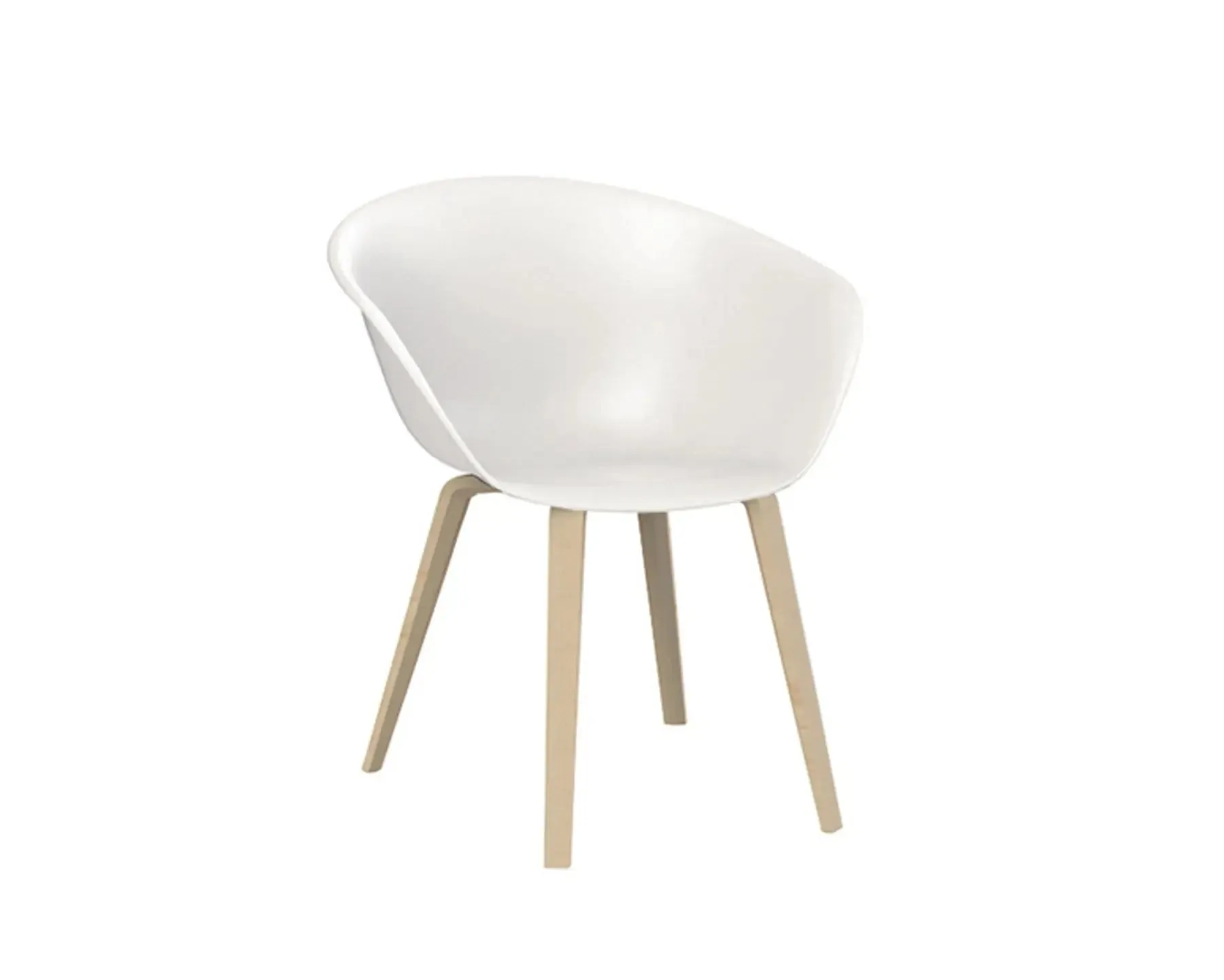 Duna 02 - 4 Wood Legs Chair (4203)