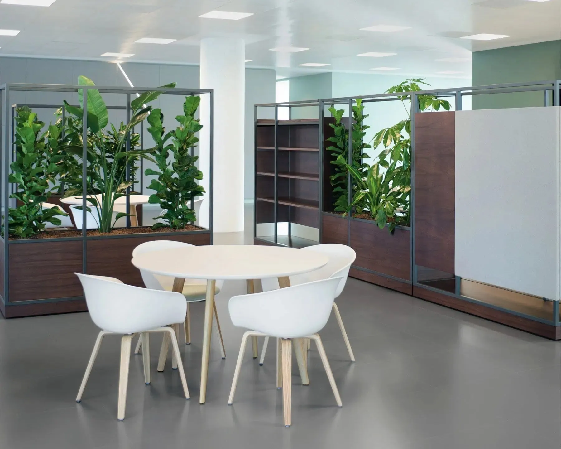 Duna 02 - 4 Wood Legs Chair (4203)
