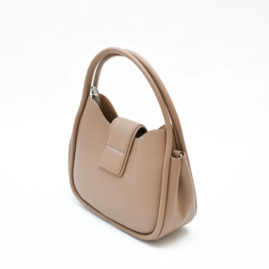 Elegant Mini Satchel Khaki