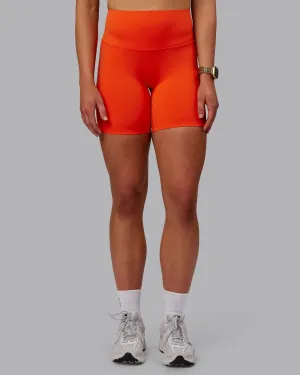 Elixir Bonded Waistband Mid Short Tights - Grenadine