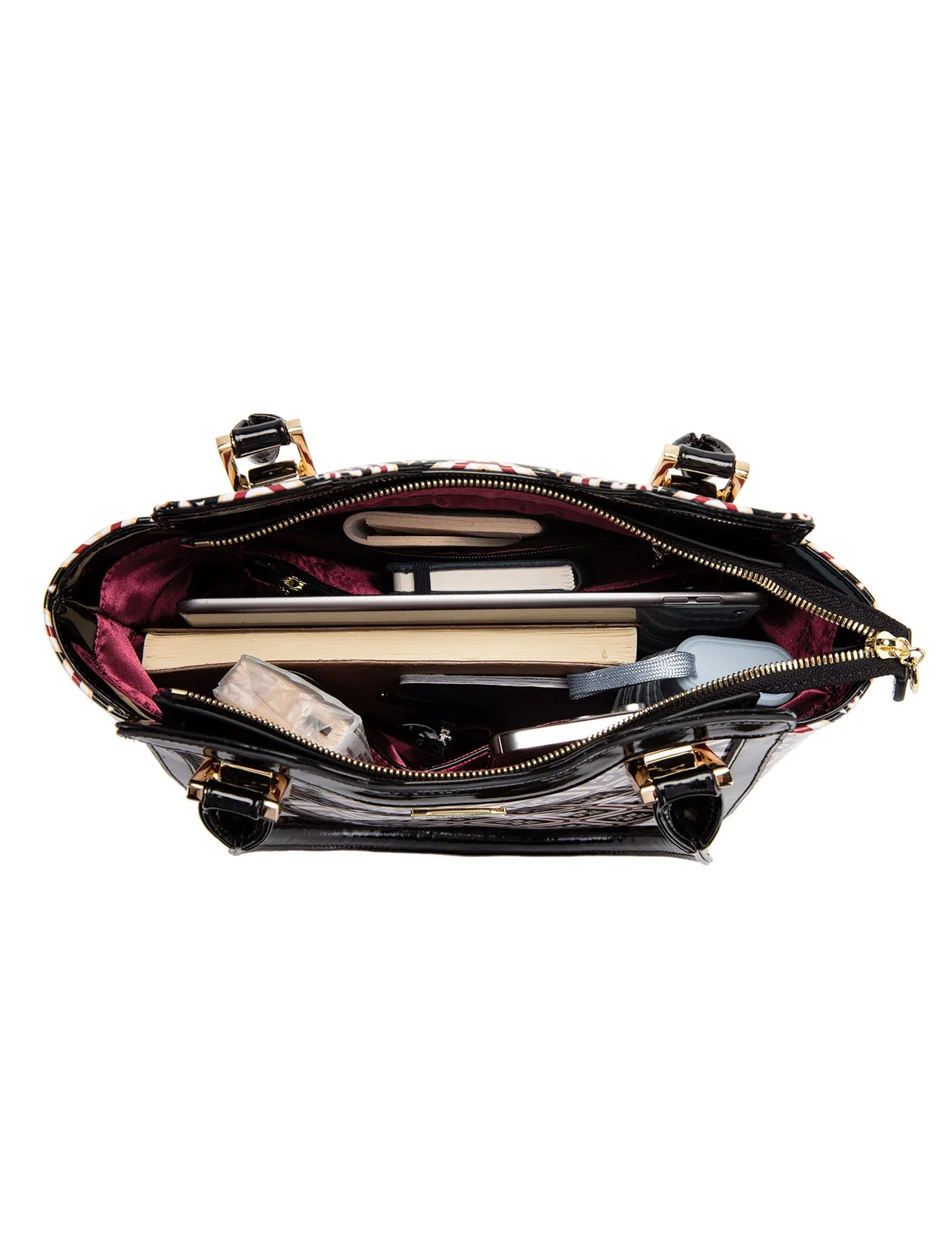 ELOISE LEATHER HANDBAG- SF25-0692