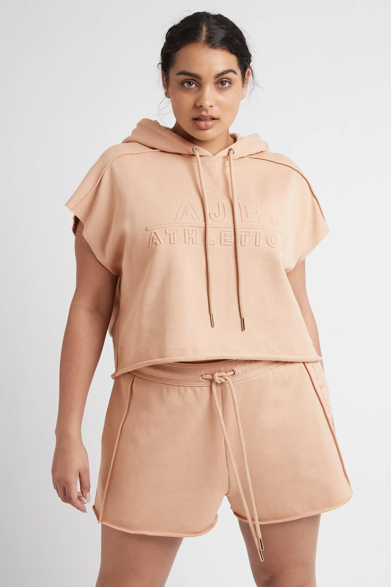 Embossed Signature Logo Sweat Shorts 603