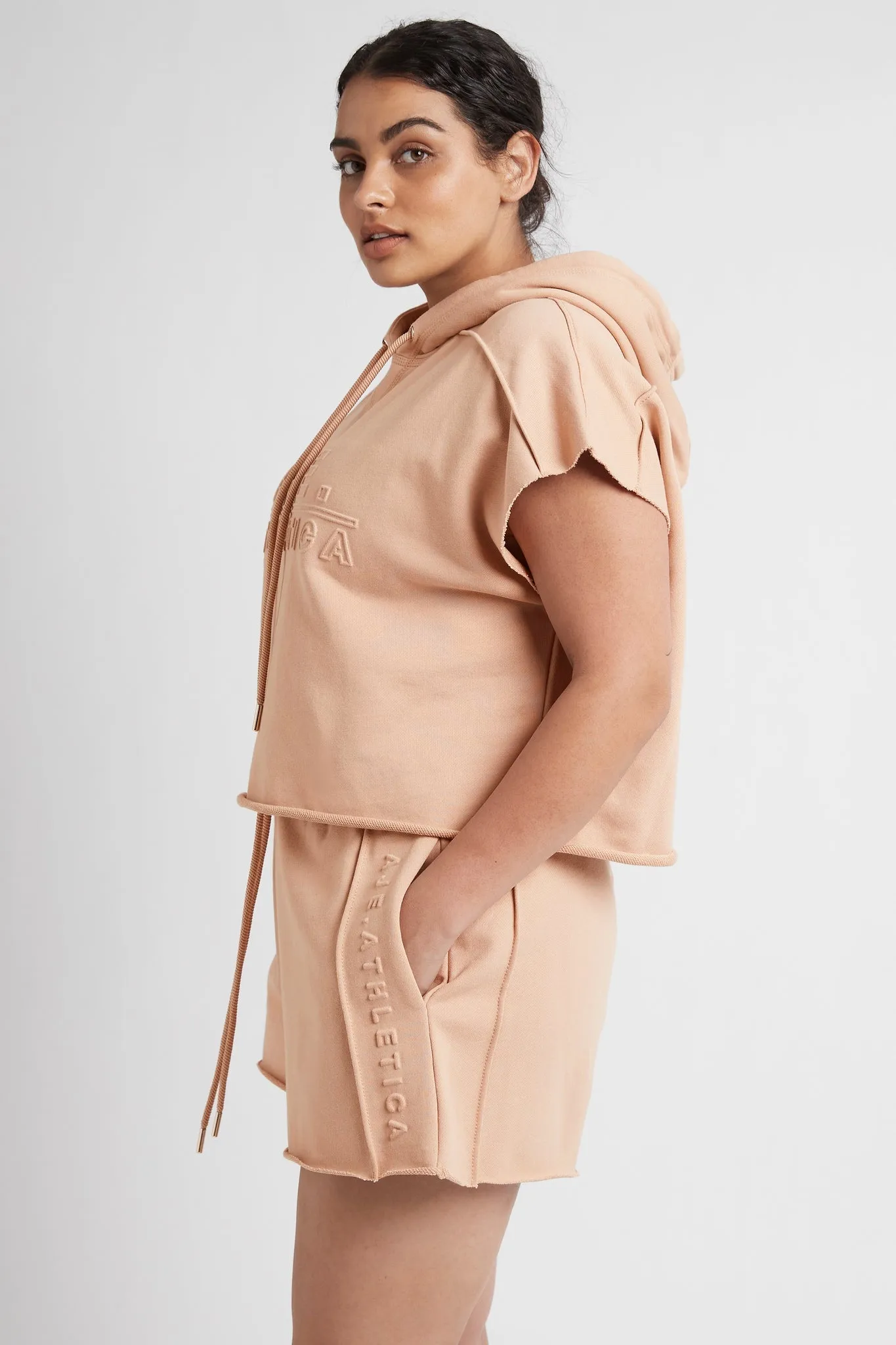 Embossed Signature Logo Sweat Shorts 603