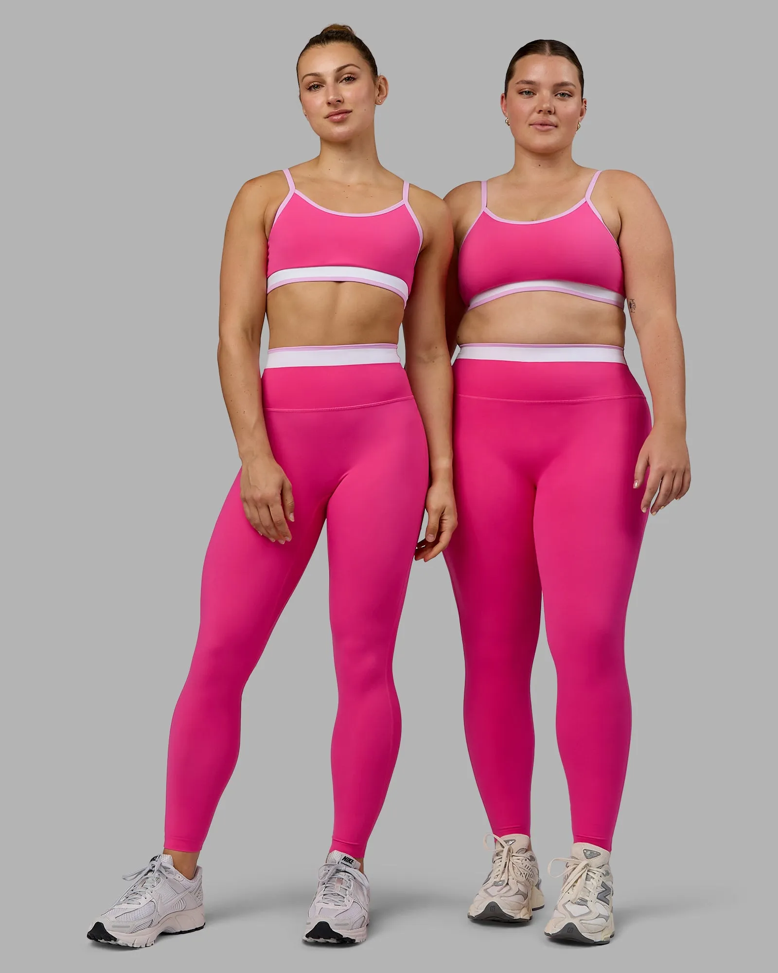 Excel Full Length Tights - Ultra Pink