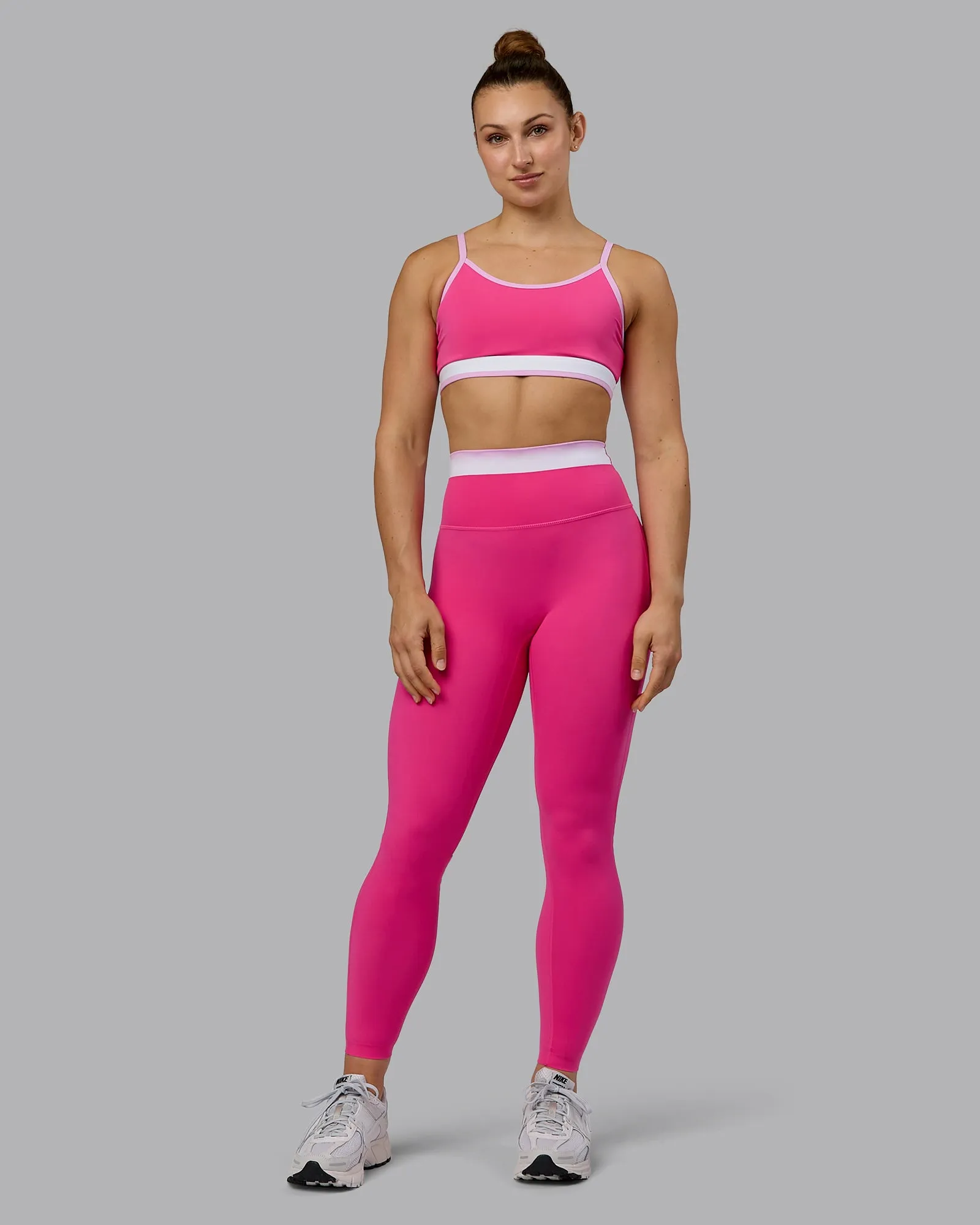 Excel Full Length Tights - Ultra Pink