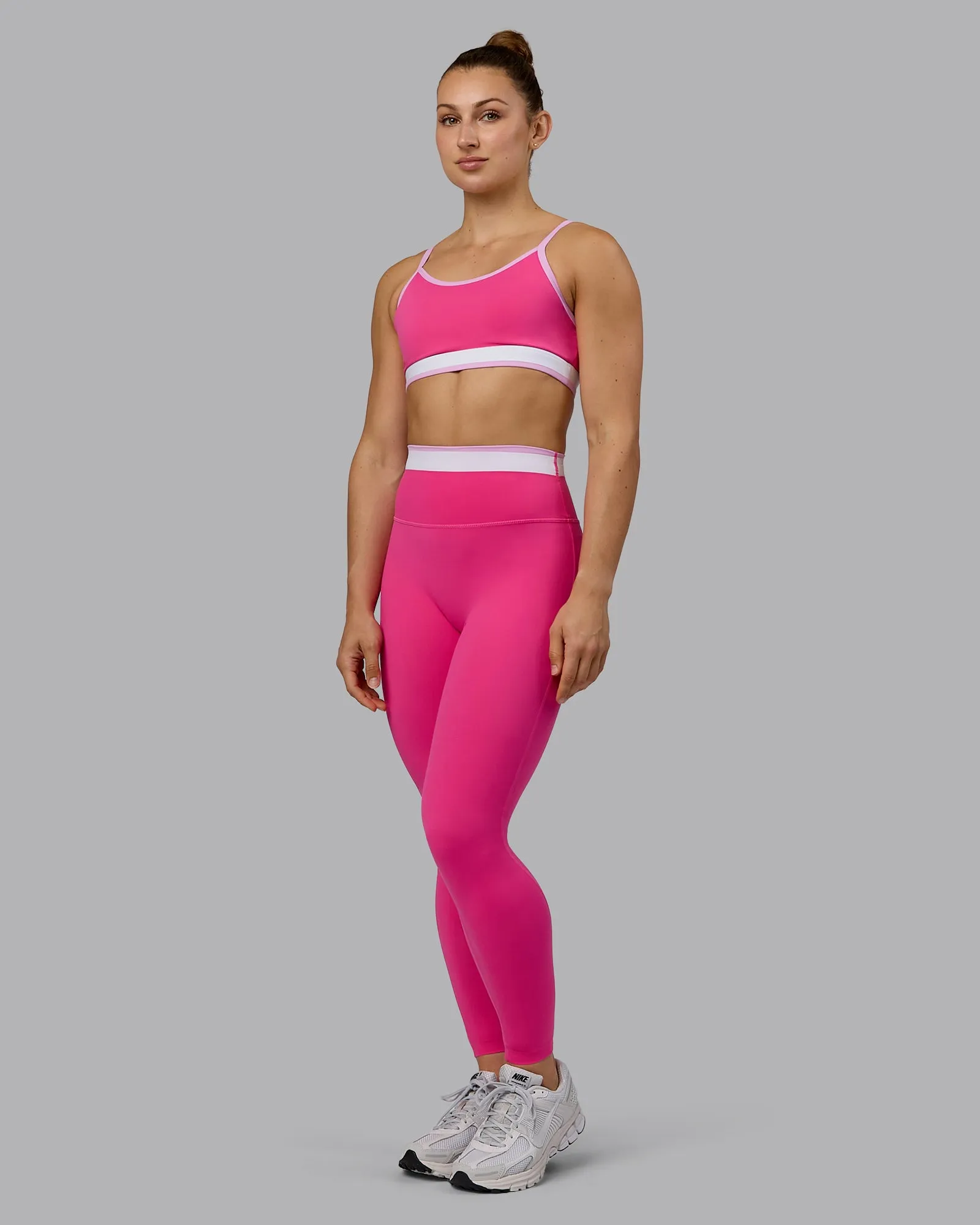 Excel Full Length Tights - Ultra Pink