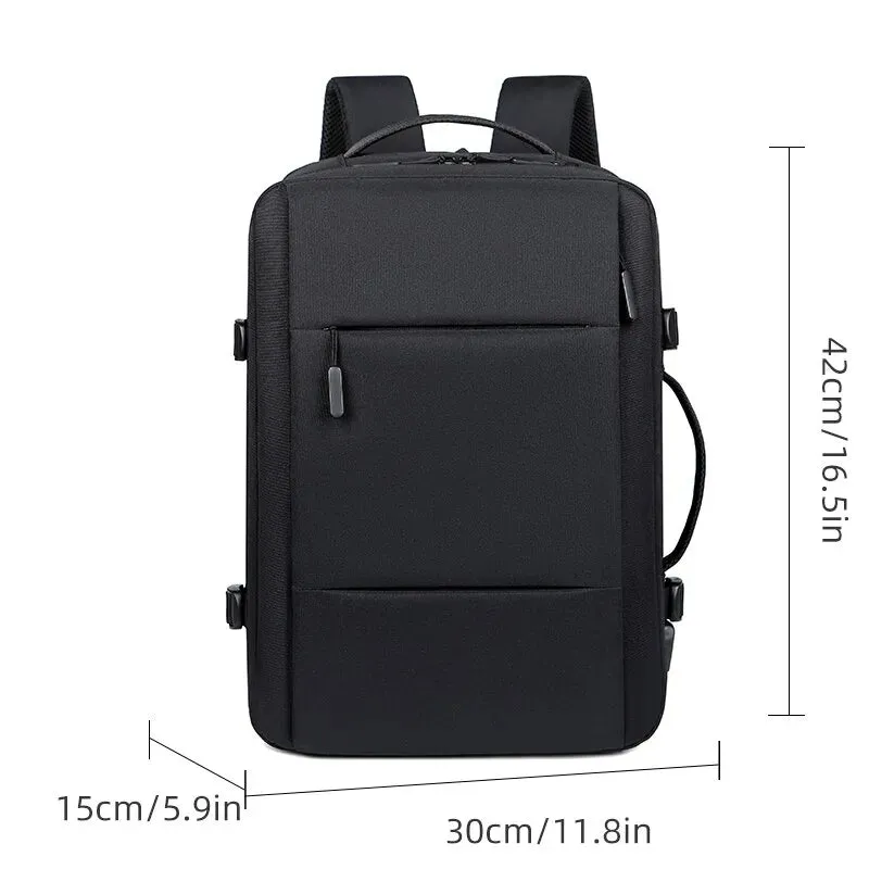 Expandable Laptop Backpack for Men