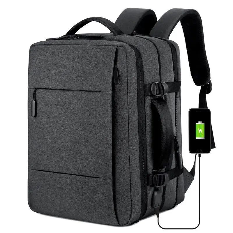 Expandable Laptop Backpack for Men
