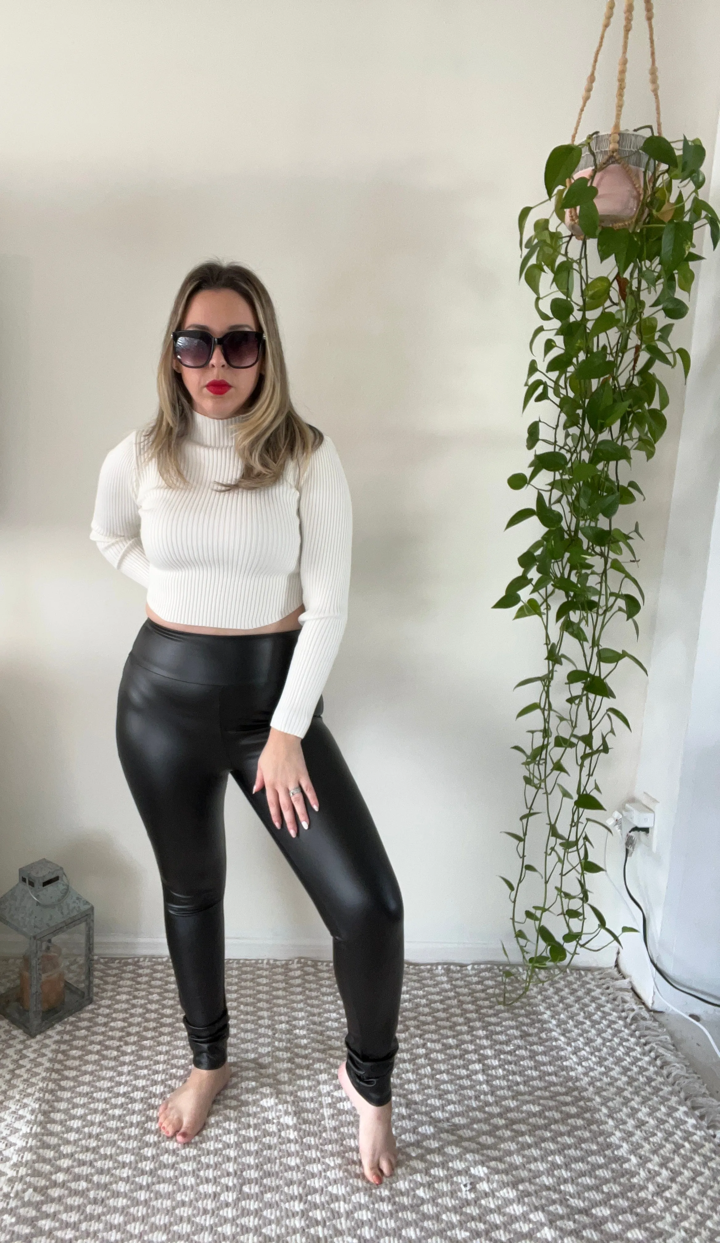 Faux Leather Leggings
