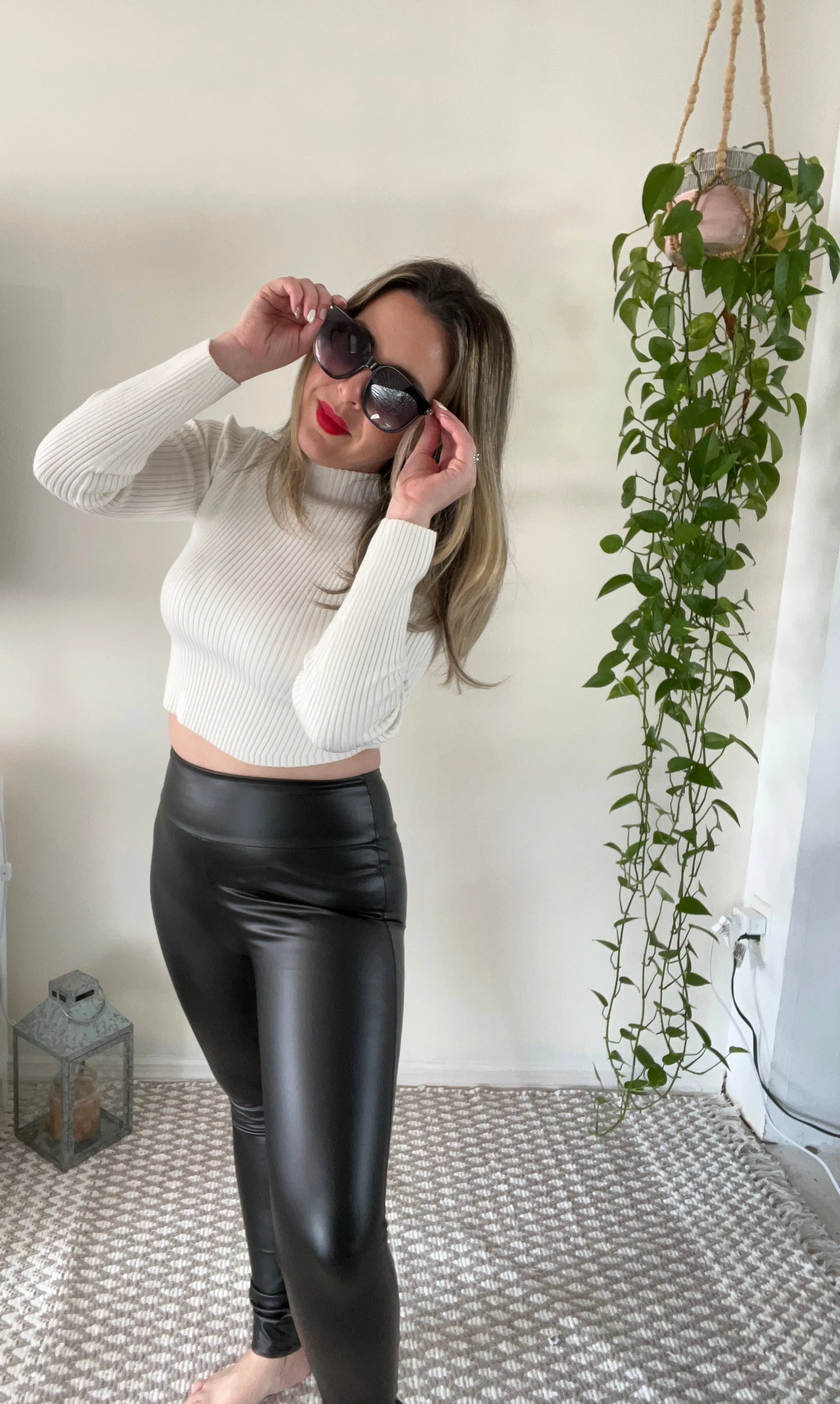 Faux Leather Leggings