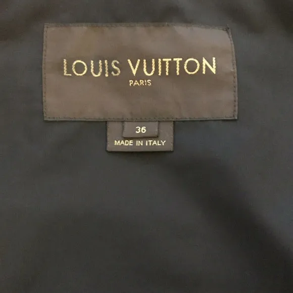 Faux Leather Parka