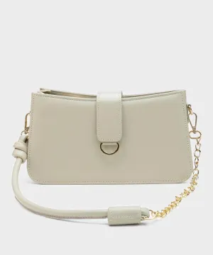 Faux Leather Shoulder Bag