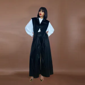Faux Leather Vest