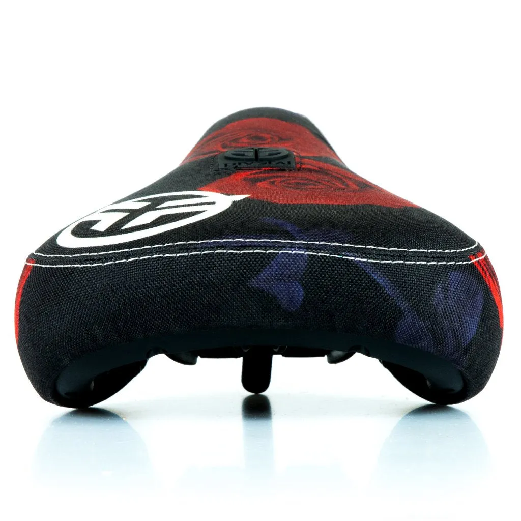 Federal Mid Pivotal Roses Seat - Black / Red With White Logo
