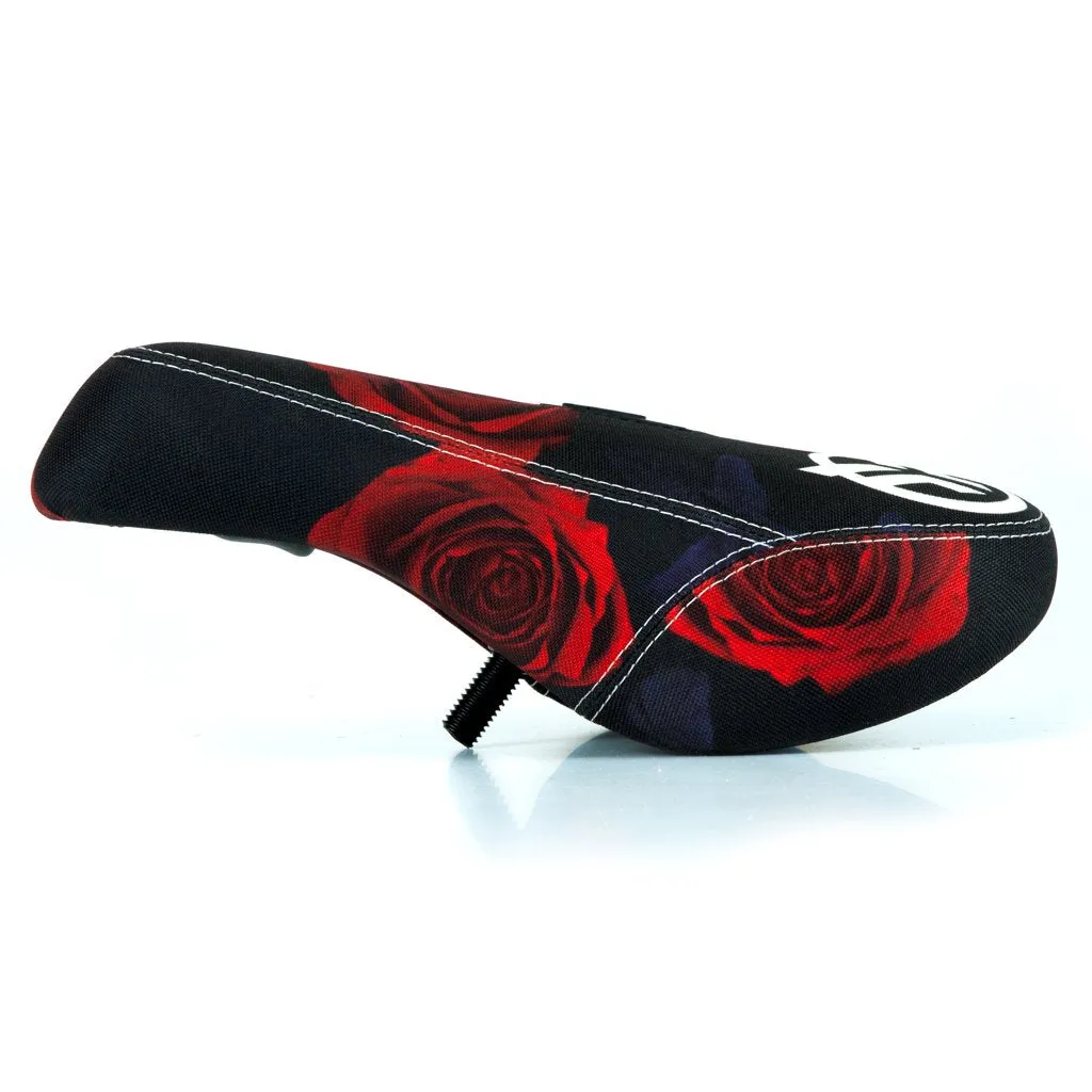 Federal Mid Pivotal Roses Seat - Black / Red With White Logo