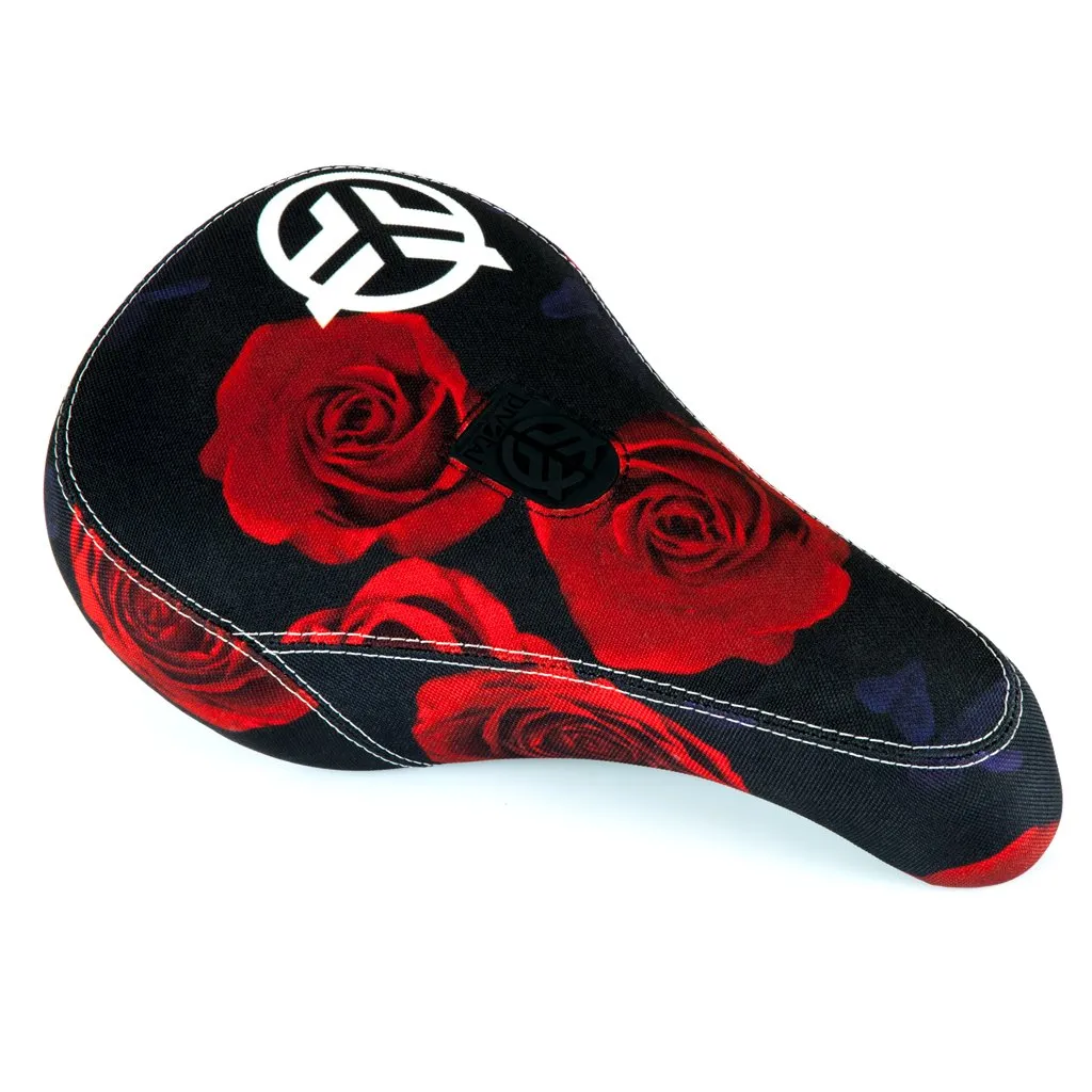 Federal Mid Pivotal Roses Seat - Black / Red With White Logo