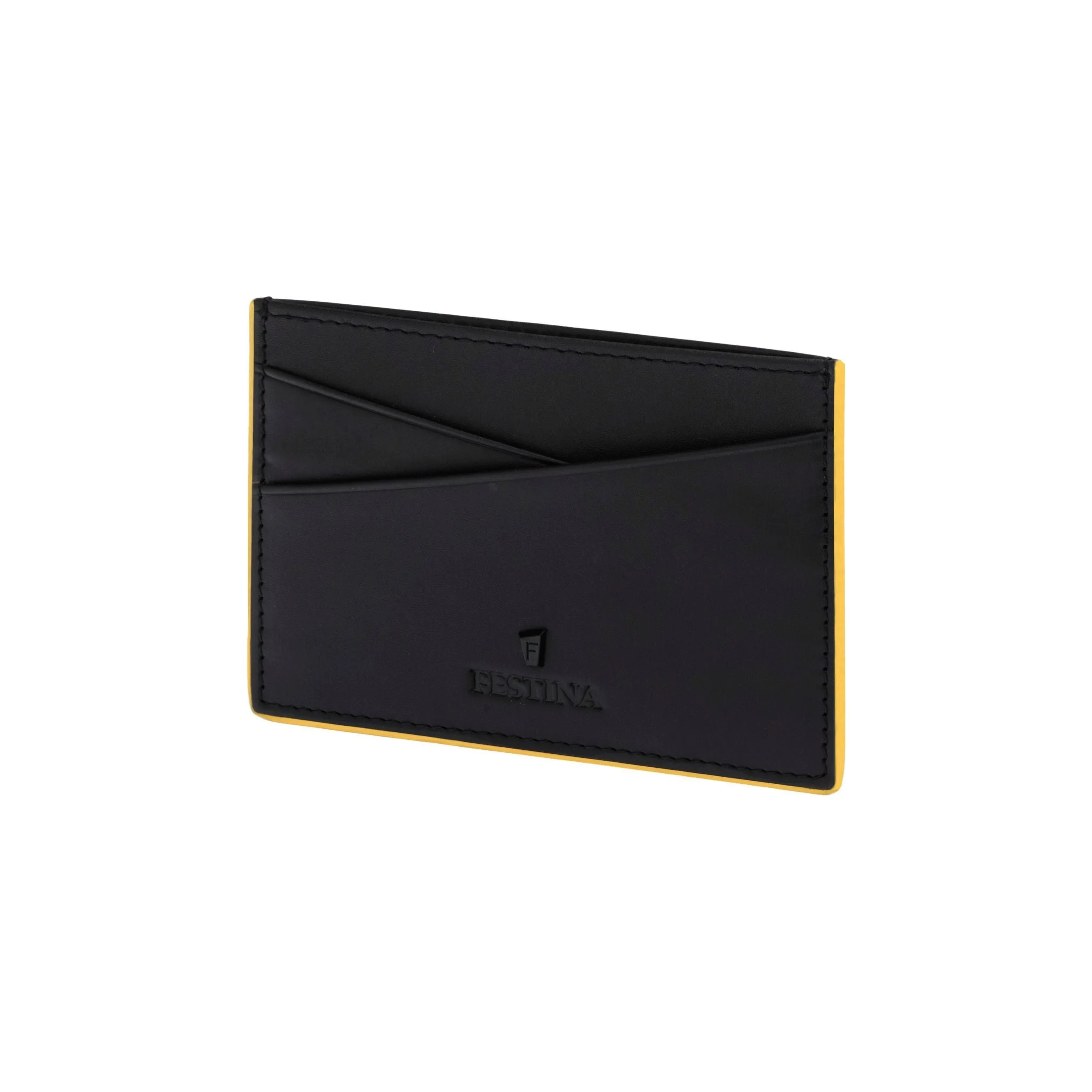 FESTINA FLC528S - Card holder Black Edition Yellow