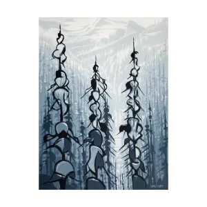 Fitzsimmons Creek Art Greeting Card