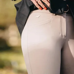Fleece Lined Hunt Breeches - Beige