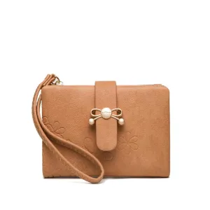 Floral Obscured Wrist Wallet