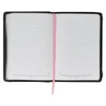 For I know the Plans I Have for You Midnight Botanical Faux Leather Journal