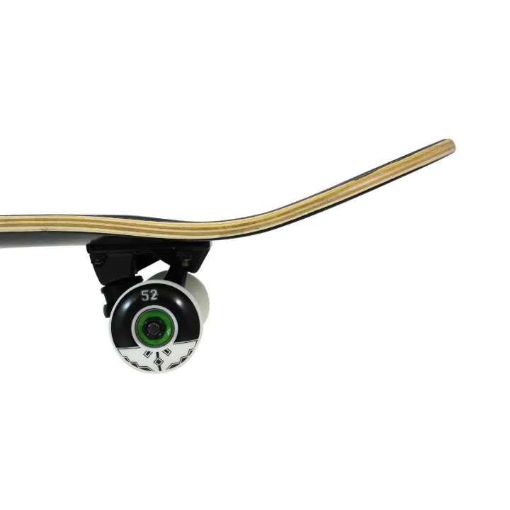 Fracture Fade Black Complete Skateboard 8.0"