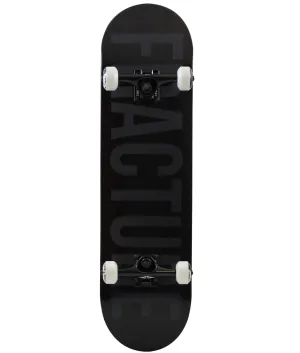 Fracture Fade Black Complete Skateboard 8.0"