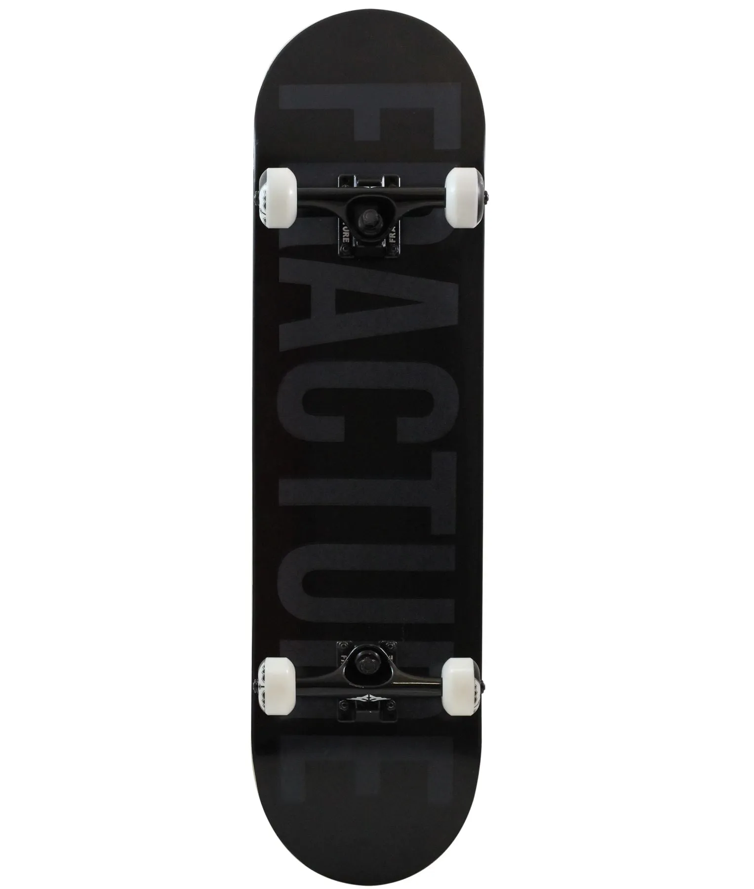 Fracture Fade Black Complete Skateboard 8.0"