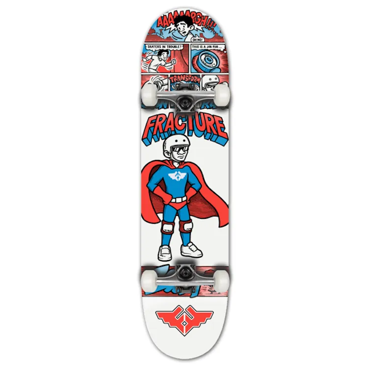 Fracture Skateboards X Jon Horner Fracture Man Complete Skateboard 8.0"