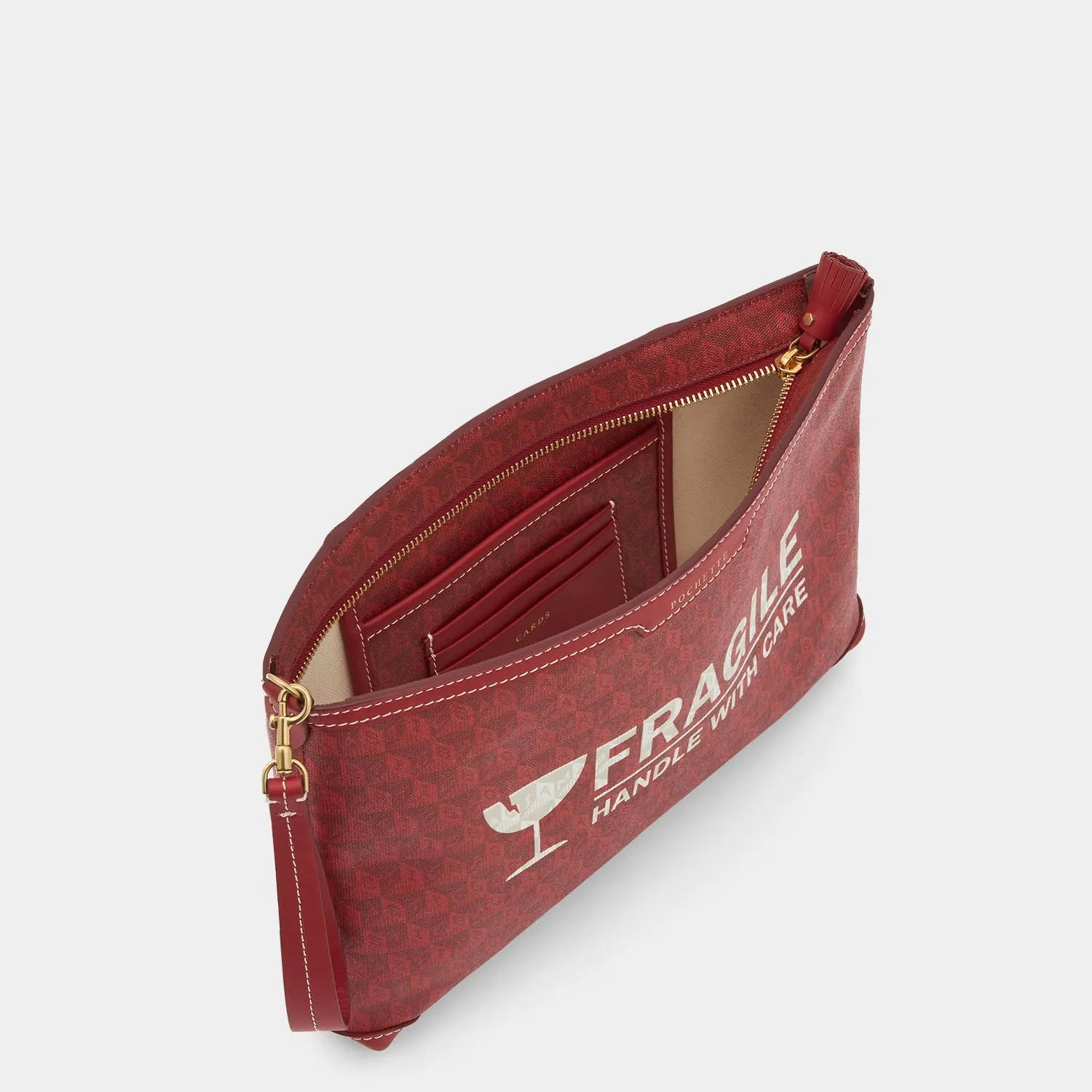 Fragile I am a Plastic Bag Pochette