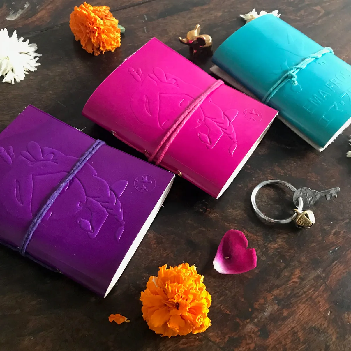 Frosty Leather Journal // Layla