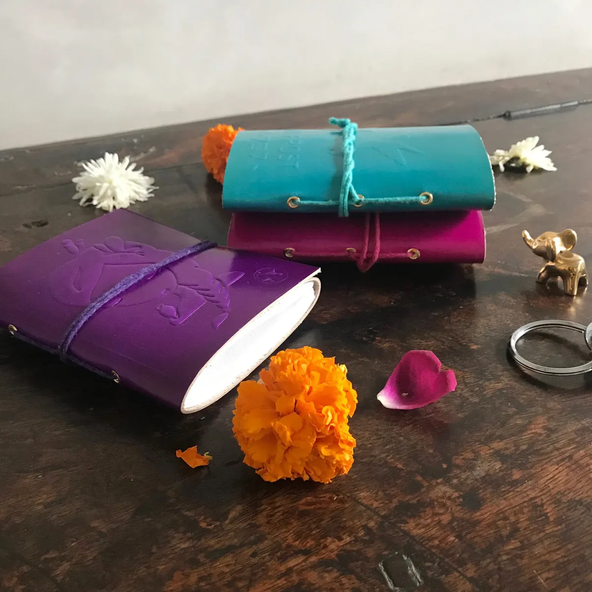 Frosty Leather Journal // Layla