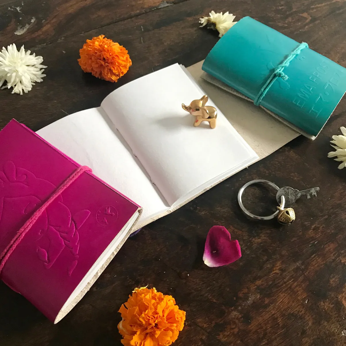 Frosty Leather Journal // Layla