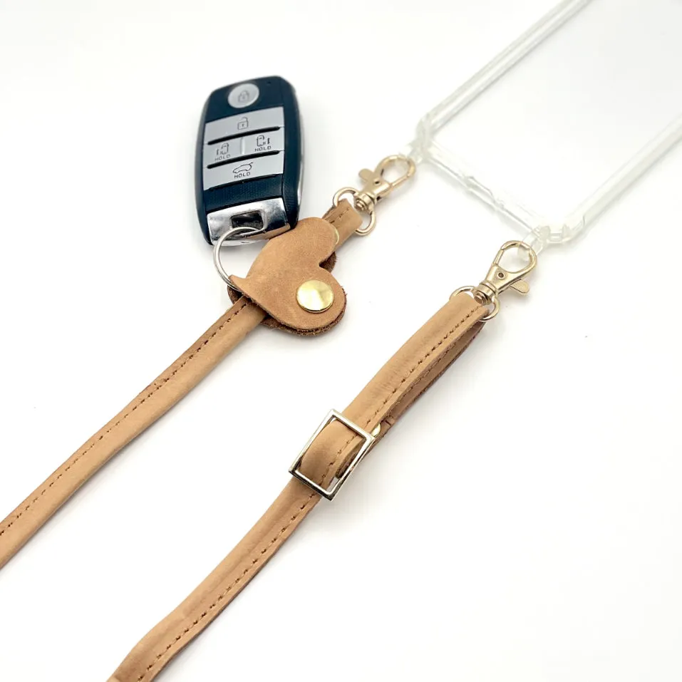 Fudge Leather Key Holder