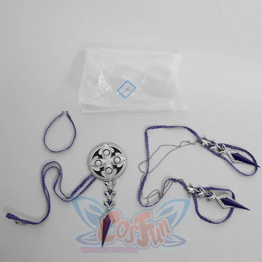 Genshin Impact Fatui Harbinger Pantalone Cape Cosplay Costume C07578  A
