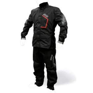 Givi Two-Piece Rainsuit black