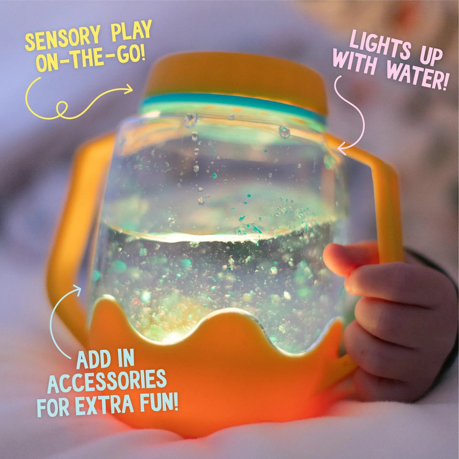 Glo Pals Sensory Play Jar