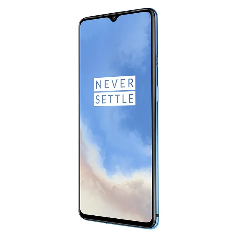 Global ROM OnePlus 7T 8GB 128GB Smartphone Snapdragon 855 Plus Octa Core 90Hz AMOLED Screen 48MP Triple Cameras NFC Silver_8 256GB