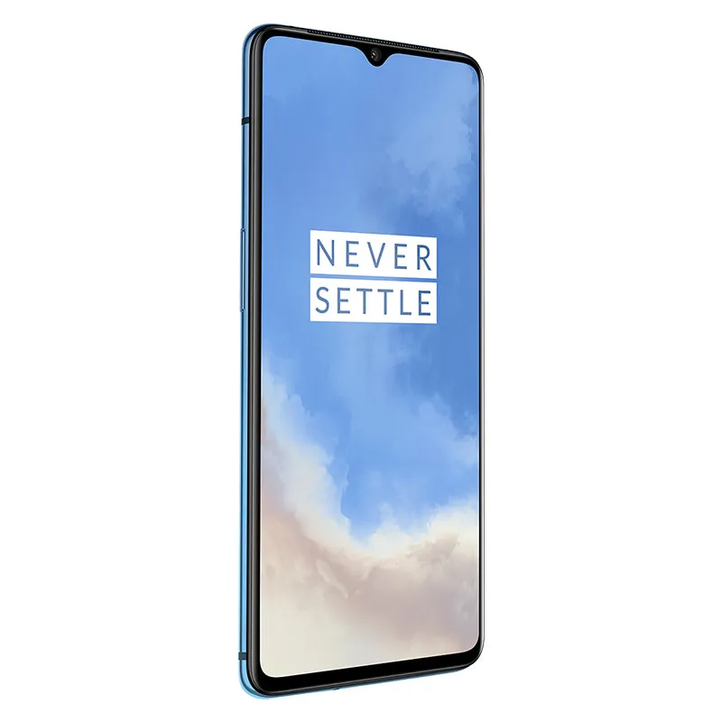 Global ROM OnePlus 7T 8GB 128GB Smartphone Snapdragon 855 Plus Octa Core 90Hz AMOLED Screen 48MP Triple Cameras NFC Silver_8 256GB