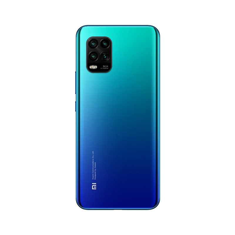 Global Version Xiaomi Mi 10 Lite Snapdragon 765G Octa Core 48MP AI Quad Cameras 6.57"" Dot Drop 4160mAh 5G Smartphone blue_6 128G