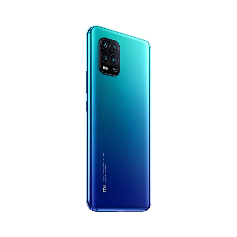 Global Version Xiaomi Mi 10 Lite Snapdragon 765G Octa Core 48MP AI Quad Cameras 6.57"" Dot Drop 4160mAh 5G Smartphone blue_6 128G