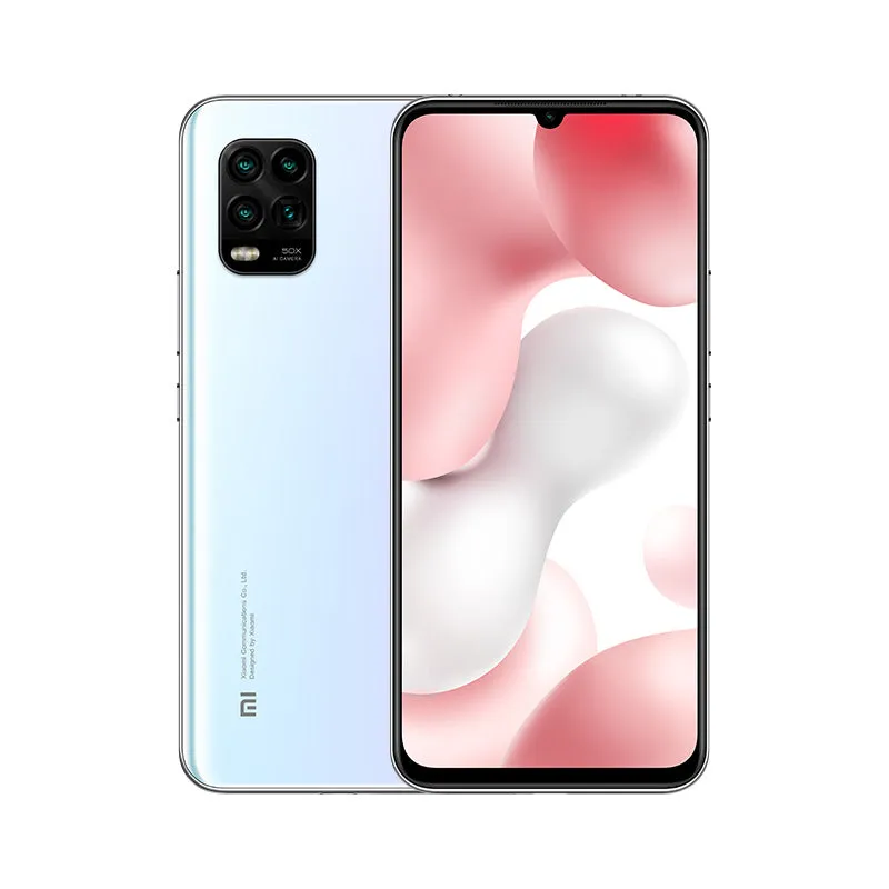 Global Version Xiaomi Mi 10 Lite Snapdragon 765G Octa Core 48MP AI Quad Cameras 6.57"" Dot Drop 4160mAh 5G Smartphone blue_6 128G
