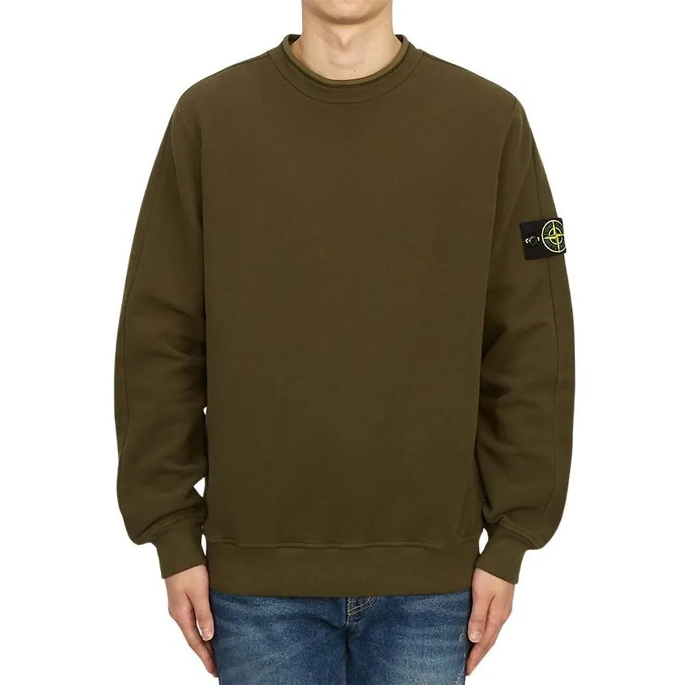 Green Cotton Sweater