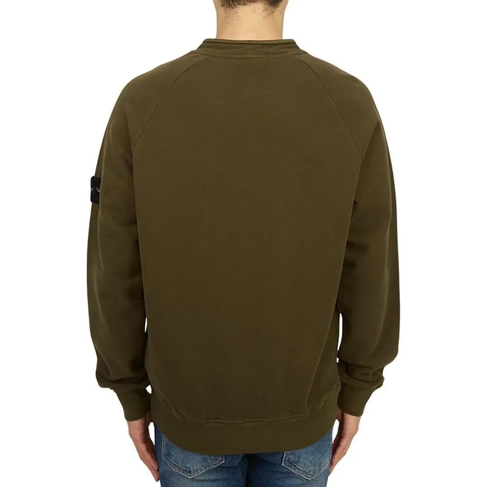 Green Cotton Sweater