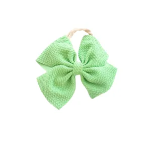 Green Pinwheel Headband