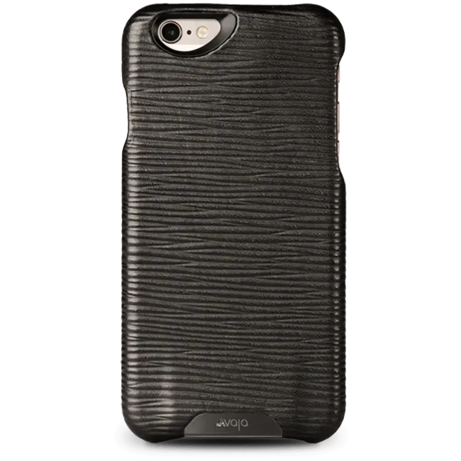 Grip Legno Nero - Black Label iPhone 6 Plus/6s Plus Premium Leather Case