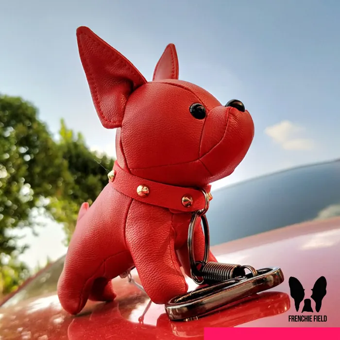 Guard Doggo Frenchie Plushie Bag Charm