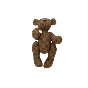 Gucci Canvas Logo Teddy Bear