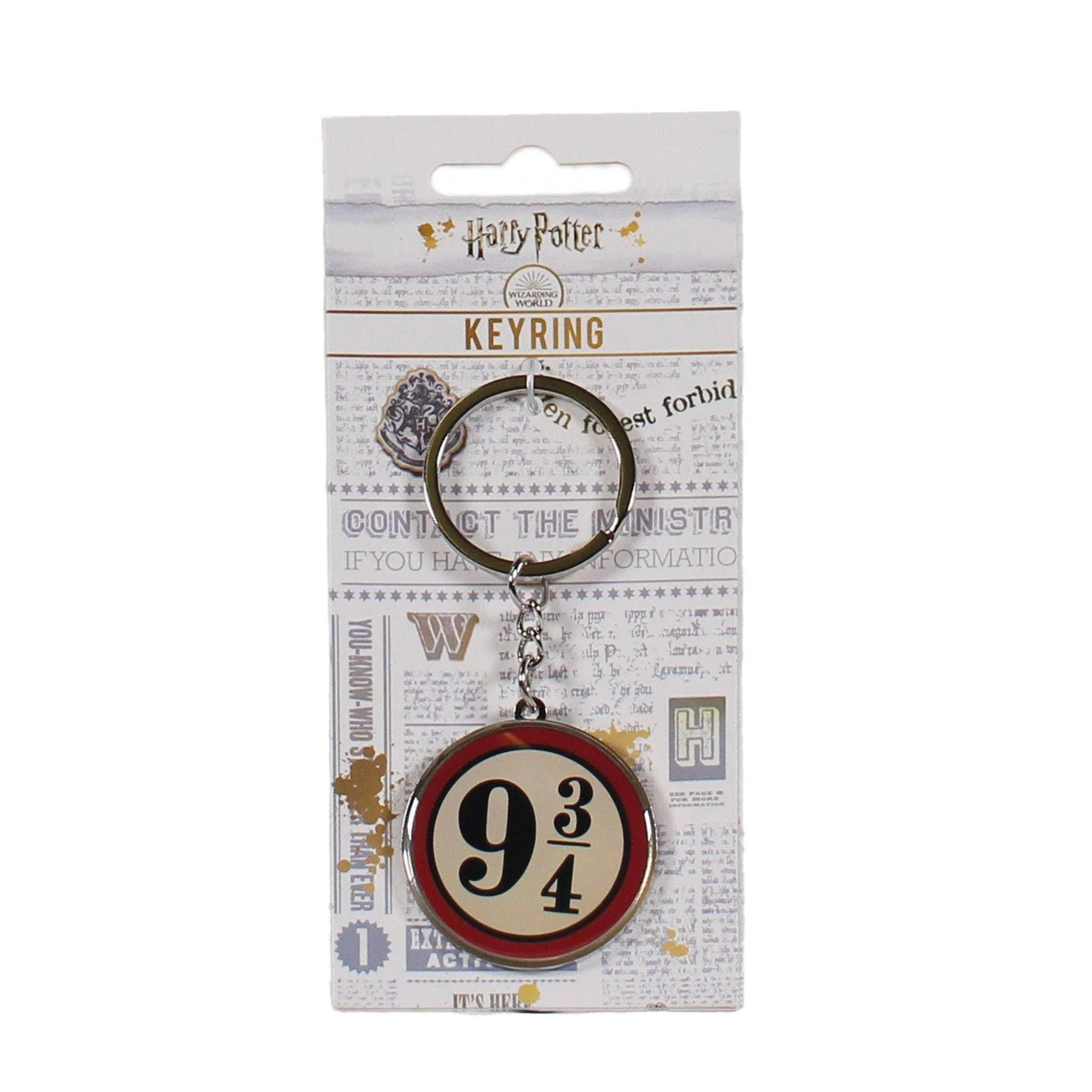 Half Moon Bay - Keyring With Header Card - Harry Potter (Platform 9 3/4)